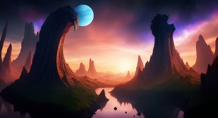 prehistoric extraterrestrial planet