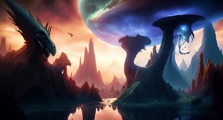 prehistoric extraterrestrial planet