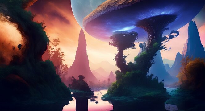 prehistoric extraterrestrial planet