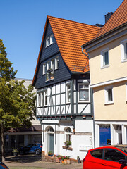 Frankenberg/Eder, Waldeck-Frankenberg, Hessen, Altstadtszene