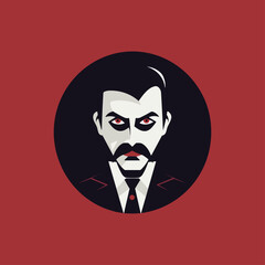 Mischievous Joker Flat Icon, halloween icon