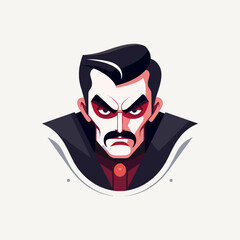 Diabolic Joker Flat Icon, halloween icon