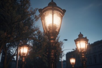 Lamp post, Generative AI