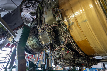 Gas turbine engine is a power plant of an aircraft industry.
