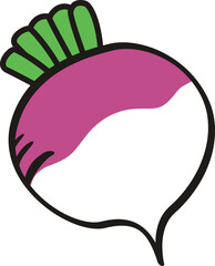 カブのイラスト（Turnip）