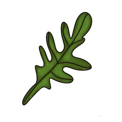 Obraz premium green hand print plant