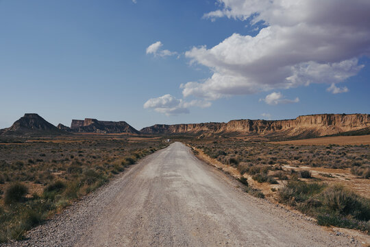 Route dans désert