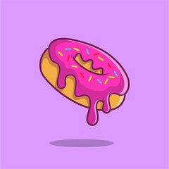 donut illustration logo
