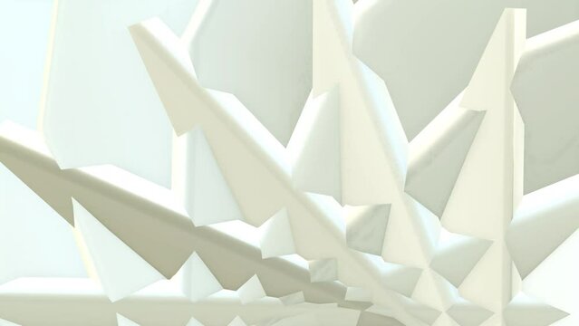 Abstract white color geometric pattern striped background
