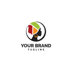 African Traditional logo design for a business.