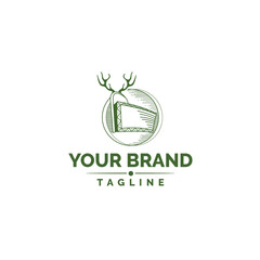 Furniture and sofa store logo design.