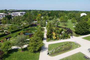 Blick auf Park der Gärten in Bad Zwischenahn