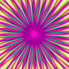 Colored rays vector image