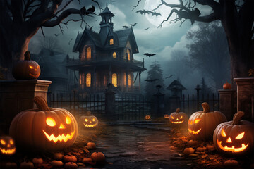 Spooky Halloween homes