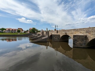 The Pisek Stone Bridge is the oldest preserved early Gothic bridge in the Czech Republic.Pisek town...