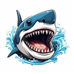 shark cartoon