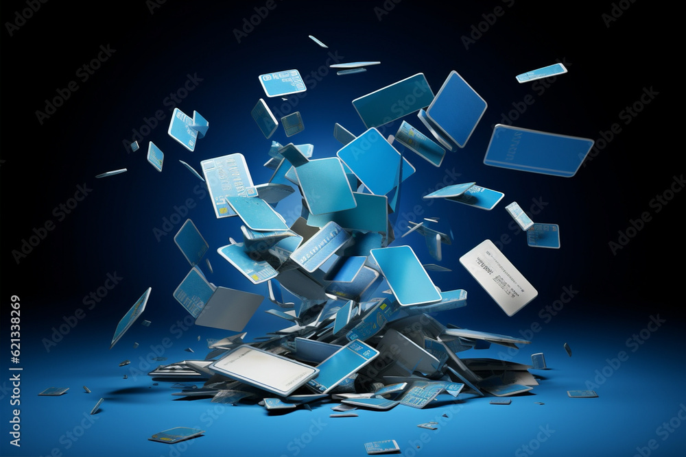 Poster design technology illustration element geometric concept shape card art abstraction background