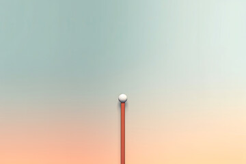 tranquil minimalistic background with a single vertical line, creating a sense of calm and balance