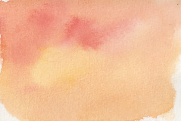 Fototapeta premium Abstract watercolor vector banner background, red-yellow color watercolor vector splash background eps file, cloudy effect watercolor banner, modern watercolor splash template