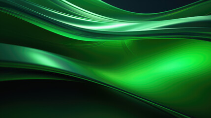Abstract organic green lines as wallpaper background