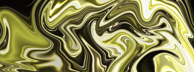 Luxurious colorful liquid marble surfaces design. Seamless oil paint liquid fluid marbling flow effect. Abstract colorful liquid oil marble picture with glowing effect. Fluid painting abstract texture