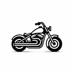 Motorcycle Logo Illustration Design