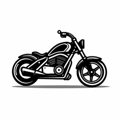 Motorcycle Logo Illustration Design
