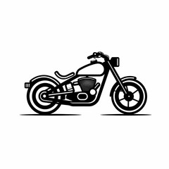 Motorcycle Logo Illustration Design