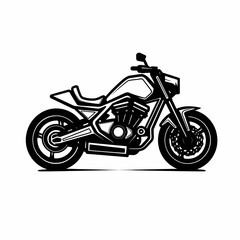 Fototapeta na wymiar Motorcycle Logo Illustration Design