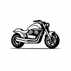 Obraz premium Motorcycle Logo Illustration Design