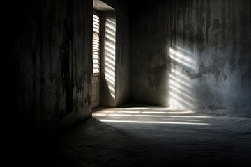 Obraz premium mesmerizing play of light and shadow on a textured surface, revealing hidden depths and nuances