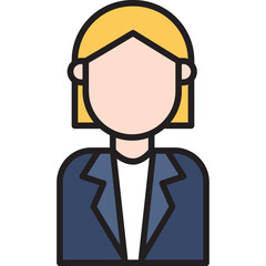 Businesswoman Icon