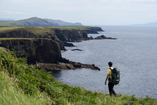 Randonn&eacute;e sur la Dingle Way en Irlande