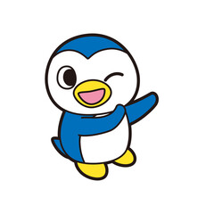 ペンギン 全身 イラスト