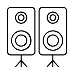 Sound System Icon Design
