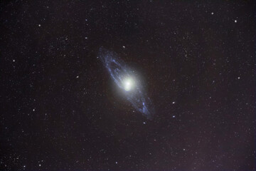 very close galaxy seen from earth