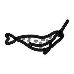 narwhal doodle © TheDoodleLibrary