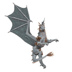 Obraz premium dragon is looking for food