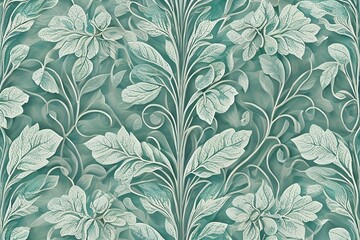 Leaves and Vines Pattern