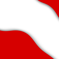 Anniversary Logo of Republic of Indonesia Independence. Icon, Elements and Pattern. Set of Indonesia Ribbon flag, design element