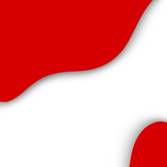 Anniversary Logo of Republic of Indonesia Independence. Icon, Elements and Pattern. Set of Indonesia Ribbon flag, design element