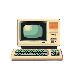 Retro Computer West Side Love