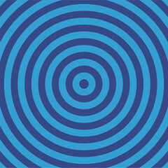 Concentric circles background circular geometric abstract pattern vector.