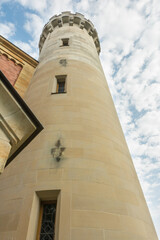 Fototapeta na wymiar stone spire of a castle