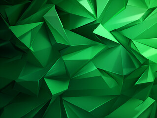 Fototapeta na wymiar Background photo of chaotic green color, AI Generation