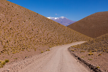Crossing the Andes from Antofagasta de la Sierra to Antofalla - stunning landscape in the Argentinian highlands called Puna in South America