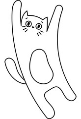 Cat Coloring Page