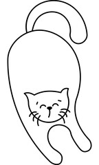 Cat Coloring Page