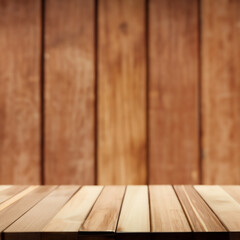 wooden floor and wall