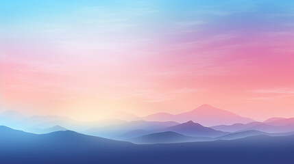 pastel gradient background landscape